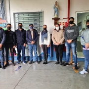 Visita a Comunidade La Salle Esmeralda