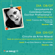 Professora do EF II participa de eventos literários