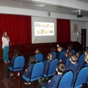 Palestra com a nutricionista Franciele Dalle Molle