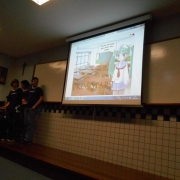 Alunos do UNIVERSITARDES apresentam projeto no UNI.
