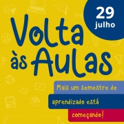 Volta às aula - 29/7/2019