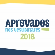 Aprovados nos vestibulares - 2018