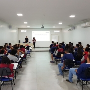 Palestra sobre mercado profissional
