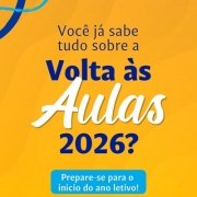 VOLTA ÀS AULAS 2026