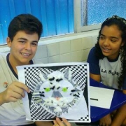 Aula de arte - 9º Ano do Ens. Fundamental