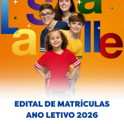 Edital de Matrículas - Ano Letivo 2026