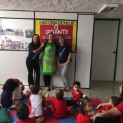 Hora do conto e livros novos
