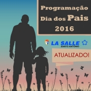 Programação Atualizada do XXXII La Salle te abraça