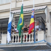Cerimônia do Hino pelo Dia dos Pais