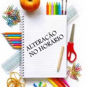 Novo Horário Escolar a partir do dia 2 de maio!