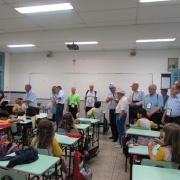 Visita dos Irmãos Lassalistas acima dos 70 anos