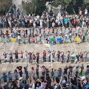 A região Sudeste representada pelas turmas do 1º Ano