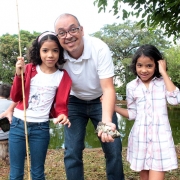 Interação entre famílias e escola no Dia do Encontro