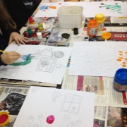 3ºs anos fazem releitura de obra de Van Gogh