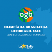 Alunos premiados na Olimpíada Brasileira GeoBrasil