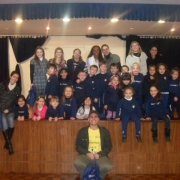 Pré II recebe visita de estudantes de medicina