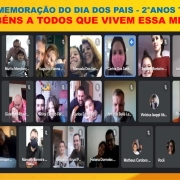 Comemorando o dia dos Pais - 2°anos