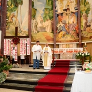 Primeira Eucaristia do La Salle Abel