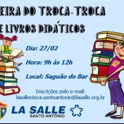Feira do Troca-Troca de Livros Didáticos