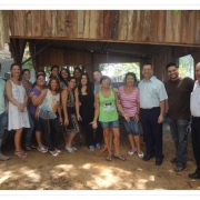 Acolhida aos professores e funcionários