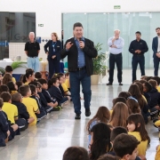 Colégio recebe visita provincial da Rede La Salle 