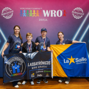 La Salle Medianeira conquista 3º lugar na WRO 2026