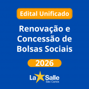 Renovação e Concessão de Bolsas. Confira o edital.
