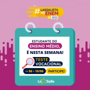 Lassalista no ENEM 2022.