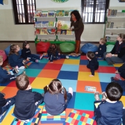 Pré-Creche participa de contação de história