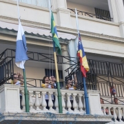 Cerimônia do Hino (Dia do Folclore)