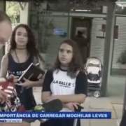 Peso nas mochilas é tema de reportagem no LSSA