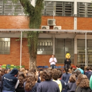 Lassalinho visita o La Salle Dores