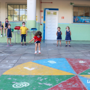 Prática de atividades esportivas - Colônia de Férias