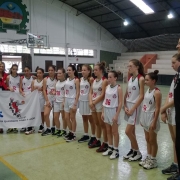 Basquete feminino Sub 15 vence 1ª fase do Estadual