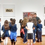 Saída de estudos à Fundação Iberê Camargo com a 153