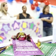 Homenagem aos aniversariantes