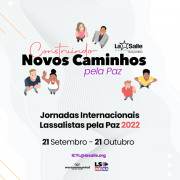 Jornadas Internacionais Lassalistas pela Paz 2022.