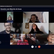 Alunos têm bate-papo virtual com Mauricio de Sousa 