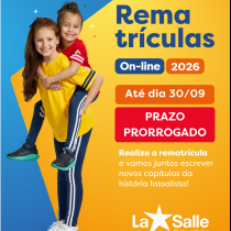 Prazo de Rematrículas para 2026 Prorrogado