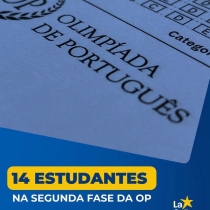 Alunos classificados para a segunda fase da OP