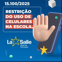 Uso do celular no Colégio.