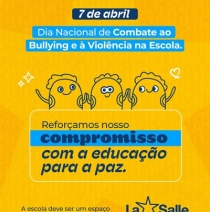 Dia Nacional de Combate ao Bullying 