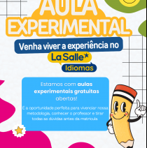 Aula Experimental Gratuita – La Salle Idiomas