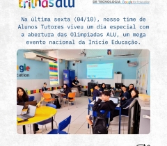 Olimpíadas TrilhasAlu