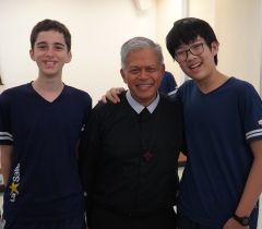 Irmão Armin Luistro no La Salle Abel 