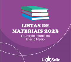 Lista de materiais escolares para 2023