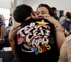 Famílias prestam homenagem ao Terceirão