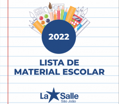 Confira as listas de materiais escolares para 2022