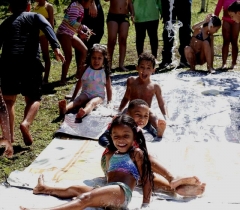 Um dia divertido no sítio