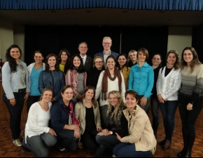 Professores participam de palestra com Marcos Meier